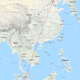 Scheduled route of MH370 from Kuala Lumpur to Beijing (Great Circle Mapper)